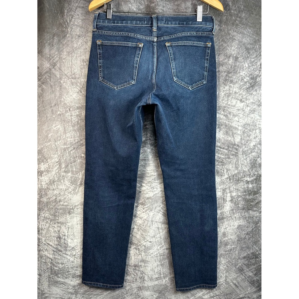 Everlane Uniform The Athletic Jean Mens 30x30 Dark Blue Organic Cotton Denim - Picture 2 of 7